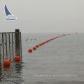 Marine surface barrier floats
